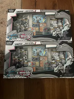 Pokemon TCG Black Bolt & White Flare Unova Heavy Hitters Premium Collection X2 - Image 1