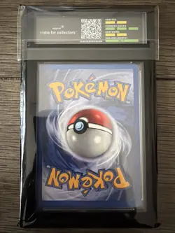 Pokemon Vaporeon Jungle 12/64 Holo Rare Degree 8 - Image 3
