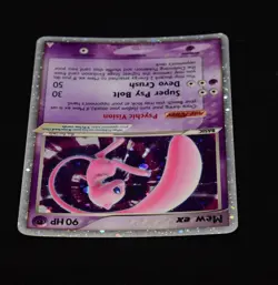 Pokemon TCG Mew ex 100/110 EX Holon Phantoms Holo Rare 90 HP Basic (2006) - Image 5
