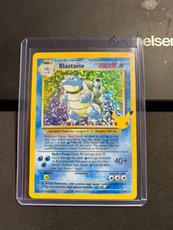 Pokemon Blastoise 2/102 Celebrations: Classic Collection Holo Rare English - Image 1