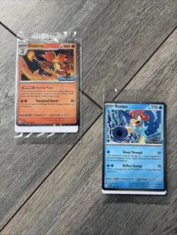 Pokemon TCG: Chaos Rising Delphox & Keldeo Stamped Promo SEALED NEW - Image 1