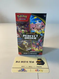 Pokemon TCG Perfect Order Factory Sealed Booster Bundle Box 6 Packs Per Box - Image 1