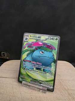 Pokemon Bisaflor ex Full Art Deutsch MEW 182/165 Karmesin & Purpur 151 Near Mint - Image 1
