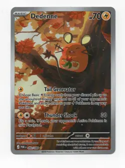 Pokemon TCG Near Mint Perfect Order Dedenne 93/88 Illustration Rare - Image 1