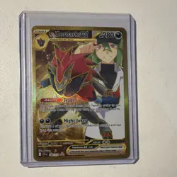Pokemon N's Zoroark EX Full Art Holo Hyper Rare Sv09 Journey Together 189/159 - Image 1