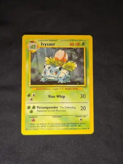 Pokemon TCG Ivysaur Base Set 1999-2000 30/102 Regular MP - Image 1