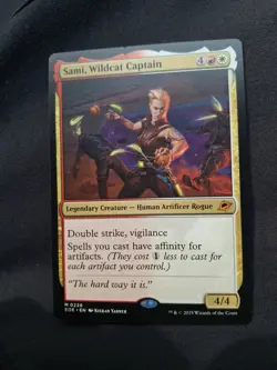 #226 Sami, Wildcat Captain NM 2025 MTG Edge of Eternities - Image 1