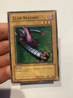 Yugioh -- Claw Reacher -- 1st Edition -- SDY-018 - Image 1