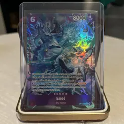 One Piece TCG Enel (OP15-060) SR Alt Art Adventure on KAMI’s Island ENGLISH - Image 1