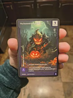 Wonders of The First The Foretold Pumpkin Beast Epic Rare Call Of The Stones - Image 1