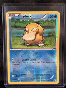 Pokemon Psyduck 32/149 Reverse Holo Boundaries Crossed Card - Image 1
