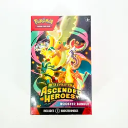 Sealed Pokemon TCG Ascended Heroes Booster Bundle 6 Packs Trading Cards - Image 1