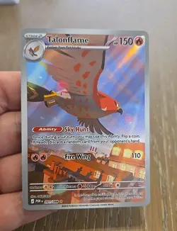 Pokemon TCG Talonflame 091/088 Me03: Perfect Order Illustration Rare Holo Card - Image 1