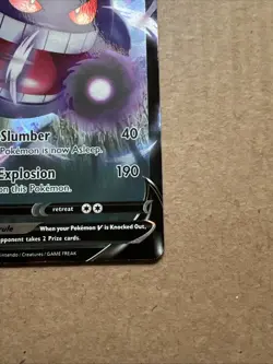 Pokemon Gengar v Fusion Strike Holo Ultra Rare Card 156/264 NM/Mint Condition - Image 3