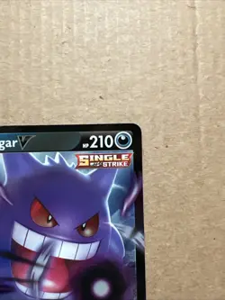 Pokemon Gengar v Fusion Strike Holo Ultra Rare Card 156/264 NM/Mint Condition - Image 4