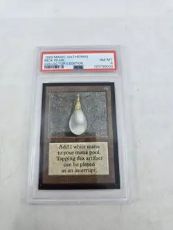 Mox Pearl Collectors Edition PSA 8 Mtg Magic the Gathering H/M - Image 1