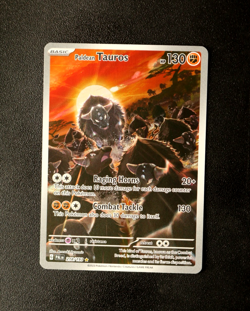 Pokemon Card - Paldean Tauros 218/193 Paldea Evolved - Illustration Rare - NM ⭐ - Image 1