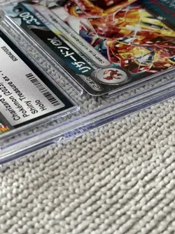 CGC 10 Charizard ex 115/190 RR Shiny Treasure ex sv4a Pokemon Card - Image 5