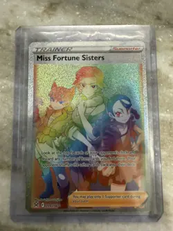 Miss Fortune Sisters (Secret) 209/196 Lost Origin Holo POKEMON CARD - Image 1