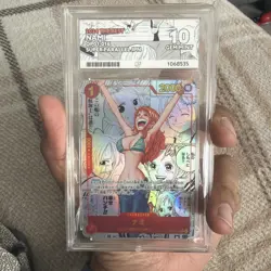 Ace 10 Nami OP01-016 Manga Alt Art ONE PIECE Card The Best Japanese PRB-01 2024 - Image 1