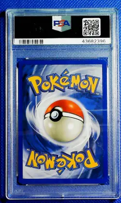 1999 Pokemon TCG Mewtwo Base Set Holo Unlimited Rare Card 10/102 PSA 9 Mint - Image 2