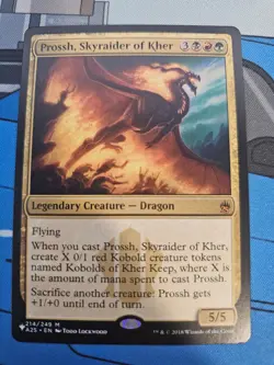 MTG - Prossh, SKyraider of Kher - Masters 25 - Image 1