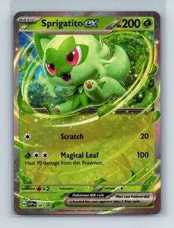 Sprigatito ex - Promo SV: Scarlet & Violet Promo Cards 087 NM - Image 1