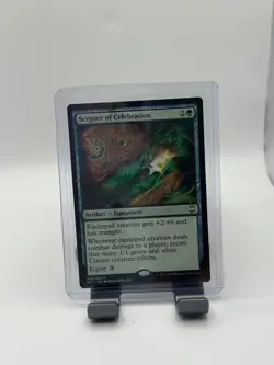 MTG, Scepter of Celebration $3 ORDER MIN 64 NM Commander: Streets of New Capenna - Image 1