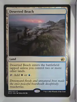 Deserted Beach - R260 - MTG - Innistrad: Midnight Hunt (MID) - Image 1