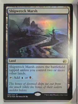Shipwreck Marsh (FOIL) - R267 - MTG - Innistrad: Midnight Hunt (MID) - Image 1