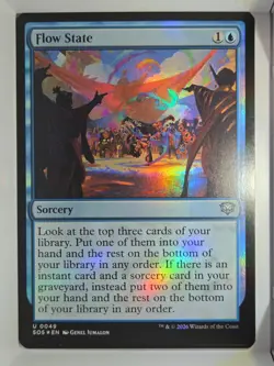 Flow State (FOIL) - U49 - MTG - Strixhaven (SOS) - Image 1