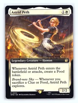 Astrid Peth (Extended Art) Universes Beyond: Doctor Who Foil - Image 1