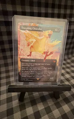 Traveling Chocobo (Borderless) Final Fantasy Regular - Image 1