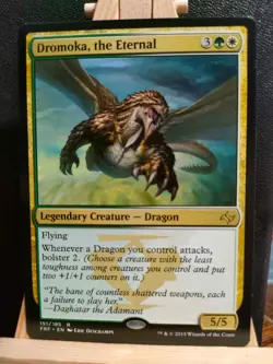 Dromoka, the Eternal - Fate Reforge - Rare - NM (see pics) MTG - Image 1