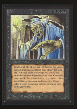 Lich - MTG International Collectors' Edition (CE/IE) - RareCo - Image 1