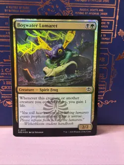 MTG Bogwater Lumaret Foil NM Secrets of Strixhaven Magic 177 - Image 1