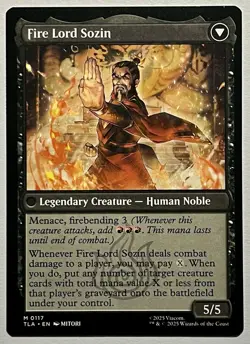 The Rise Of Sozin/Fird Lord M 0117 (NM) R Avatar The Last Airbender 2026 MTG - Image 1
