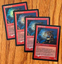 MTG 4x Goblin Guide x4 FOIL Retro Frame - WPN & Gateway Promos, English - Image 1