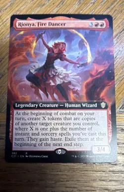 Rionya, Fire Dancer (Extended Art) Commander 2021 Regular - Image 1