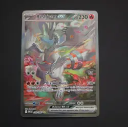 Pokemon Reshiram ex - SV: White Flare Special Illustration Rare Holo 166/086 NM - Image 1