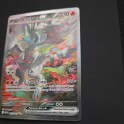 Pokemon Reshiram ex - SV: White Flare Special Illustration Rare Holo 166/086 NM - Image 4
