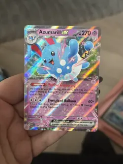 Azumarill ex 084/217 - Double Rare - Pokemon TCG: Ascended Heroes - NM - Image 1