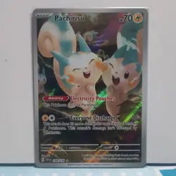 Pokemon Pachirisu 208/198 SV01 Scarlet & Violet Illustration Rare Holo HP 70 - Image 1