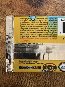 Pokemon Base Set Booster Pack Blastoise Art Sealed 11 Cards Wizards of the Coast - Image 3