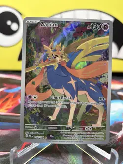 Pokemon Zacian 100/094 Me02: Phantasmal Flames Holo Illustration Rare - Image 1