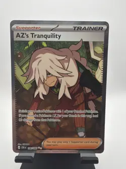 AZ's Tranquility Trainer-Supporter Full Art 106/086 Chaos Rising English - Image 1