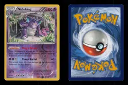 REVERSE HOLO NIDOKING RARE 45/114 LP POKEMON - Image 3