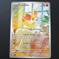 Pokemon Fennekin Card Chaos Rising ETB Promo **READY TO SHIP** 080 2026 English - Image 1