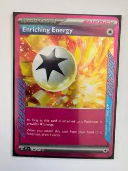 ENRICHING ENERGY 191/191 SURGING SPARKS ACE SPEC RARE POKEMON NM/M - Image 1