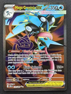 Mega Greninja EX 100/086 - Pokemon 2026 - Chaos Rising - Ultra Rare - Image 1